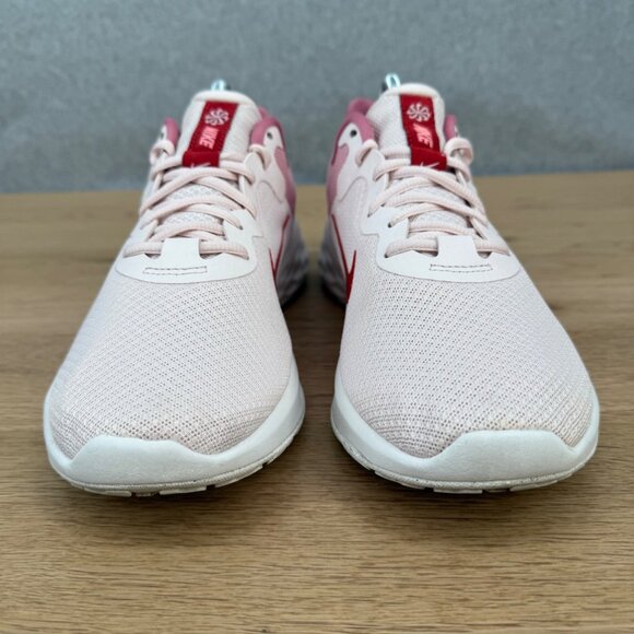 Nike Womens Revolution 6 Road Running Shoes Size 11 Pink White Athletic DC3729 - Picture 2 of 14